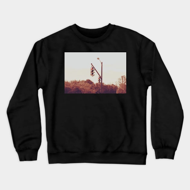 Traffic Light Crewneck Sweatshirt by non-existent